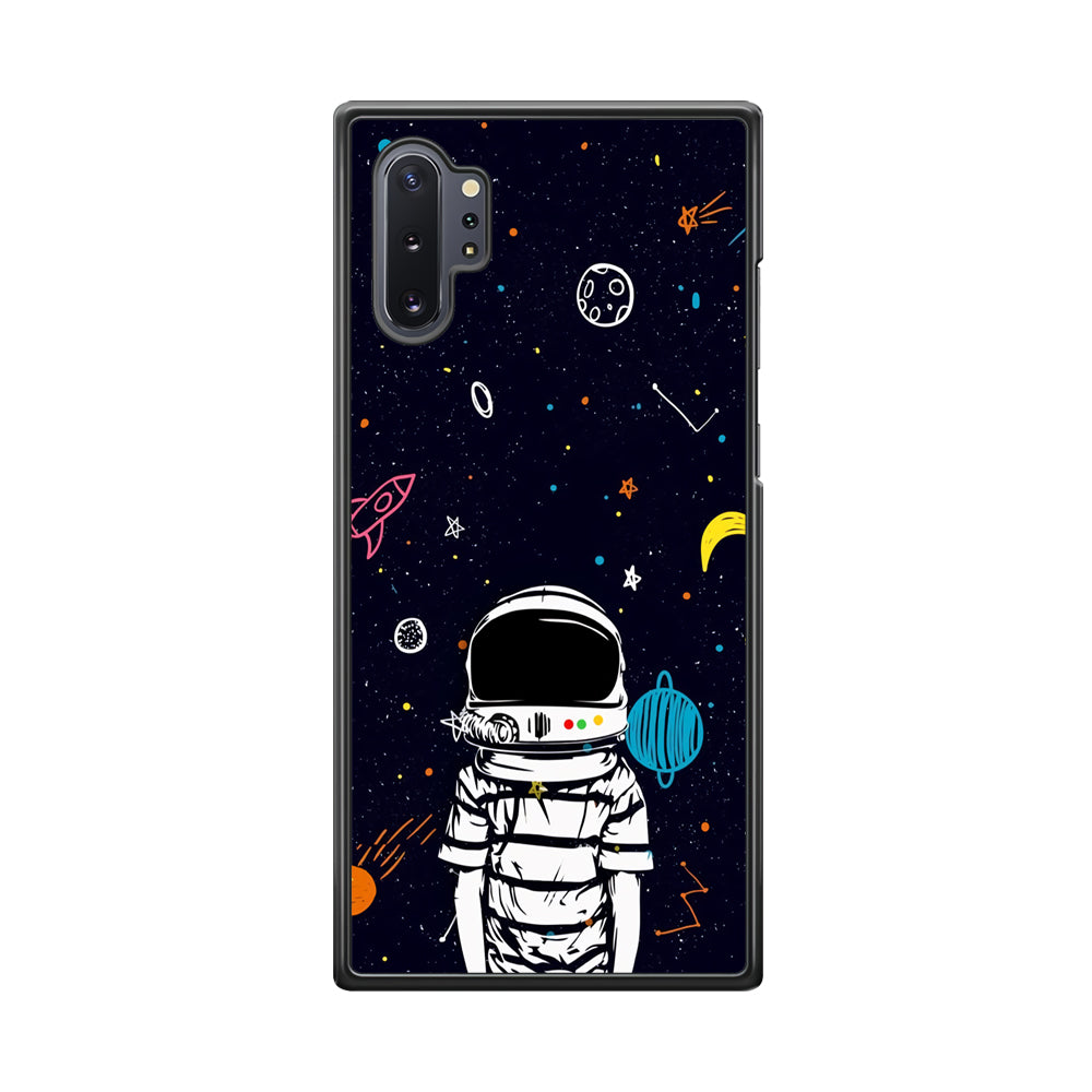 Astronaut Kids Space Samsung Galaxy Note 10 Plus Case