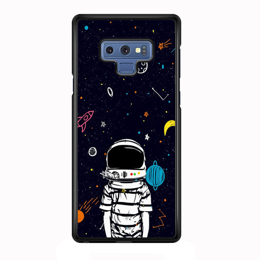 Astronaut Kids Space Samsung Galaxy Note 9 Case