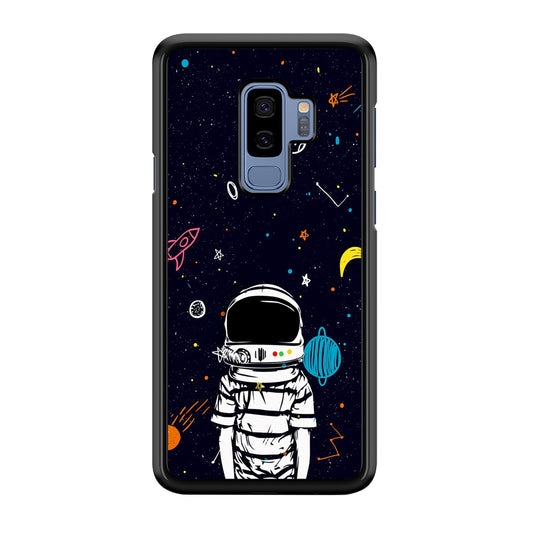 Astronaut Kids Space Samsung Galaxy S9 Plus Case
