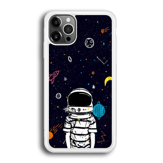 Astronaut Kids Space iPhone 12 Pro Case