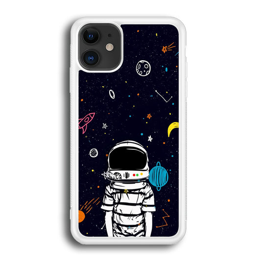 Astronaut Kids Space iPhone 12 Case