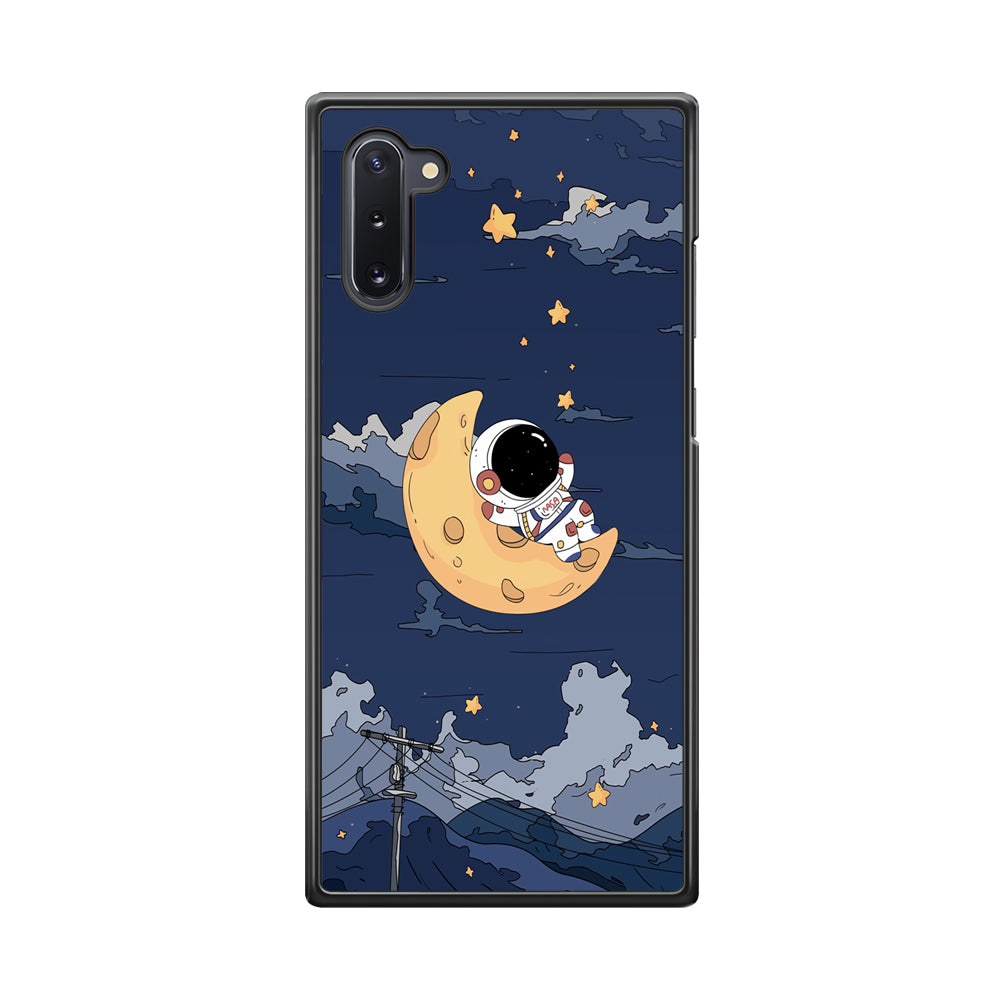 Astronaut Sleep On The Moon Samsung Galaxy Note 10 Case