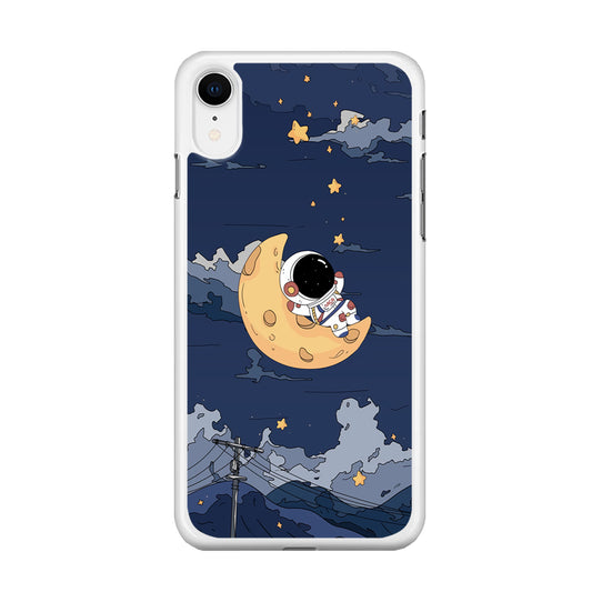Astronaut Sleep On The Moon iPhone XR Case