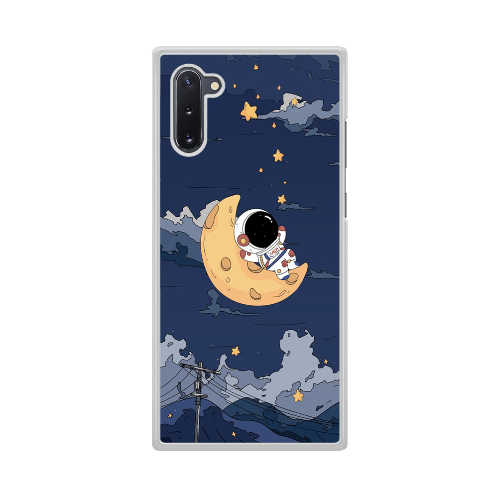 Astronaut Sleep On The Moon Samsung Galaxy Note 10 Case