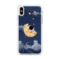 Astronaut Sleep On The Moon iPhone Xs Case