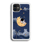 Astronaut Sleep On The Moon iPhone 12 Case