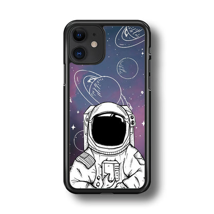 Astronaut White Space iPhone 11 Case