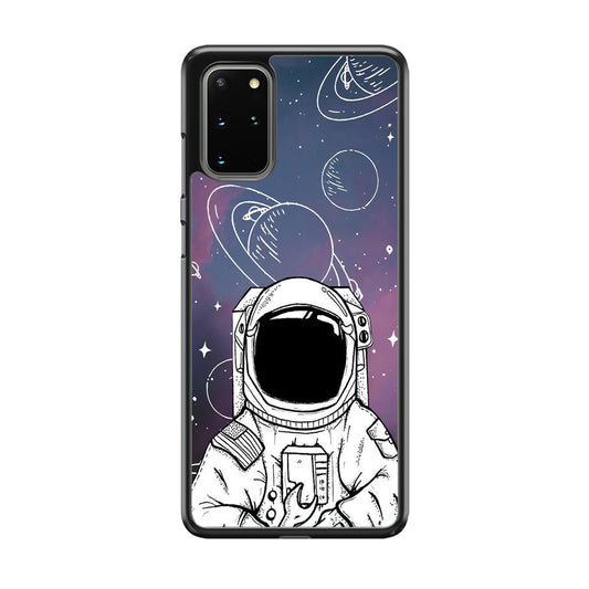 Astronaut White Space Samsung Galaxy S20 Plus Case