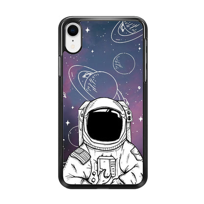 Astronaut White Space iPhone XR Case