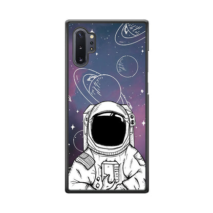 Astronaut White Space Samsung Galaxy Note 10 Plus Case