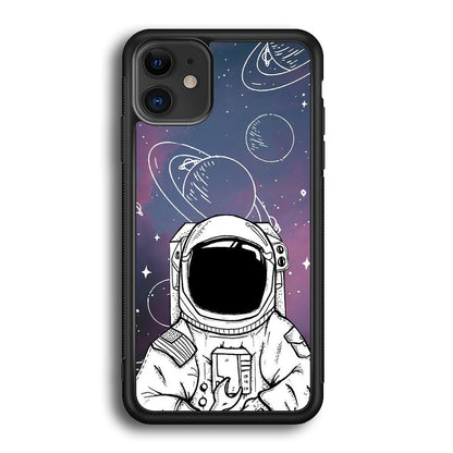 Astronaut White Space iPhone 12 Case