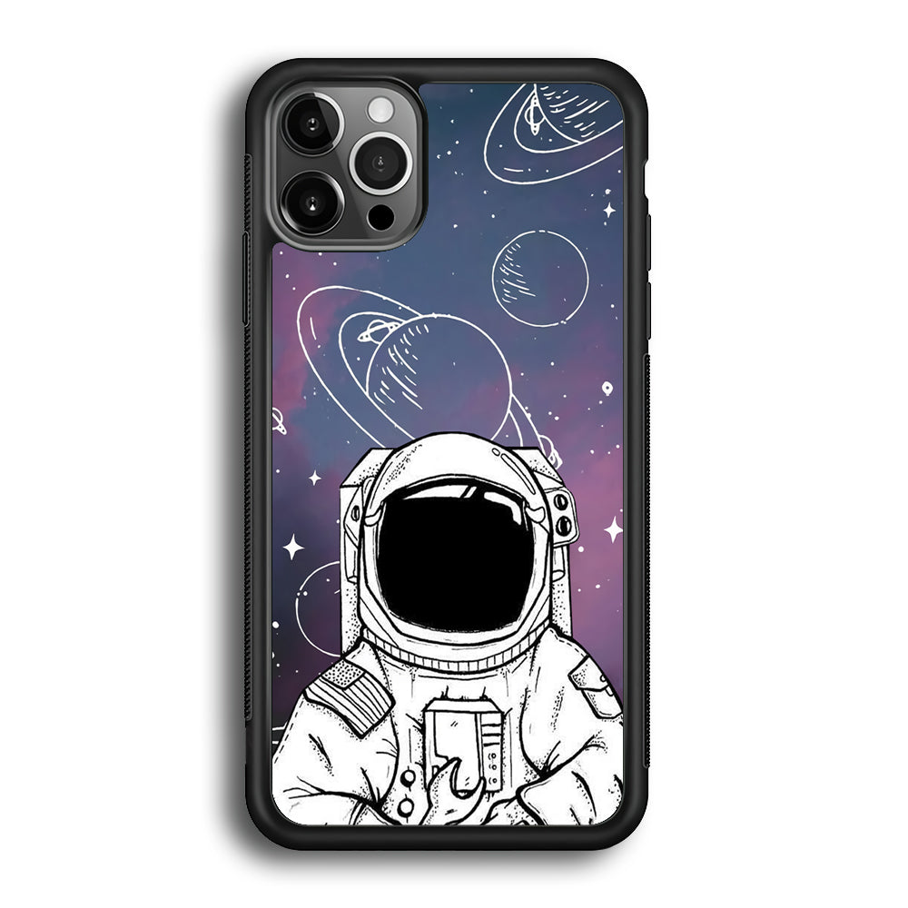 Astronaut White Space iPhone 12 Pro Case