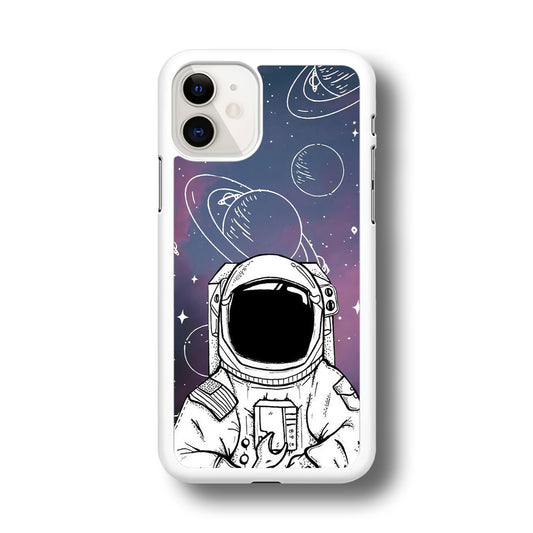 Astronaut White Space iPhone 11 Case