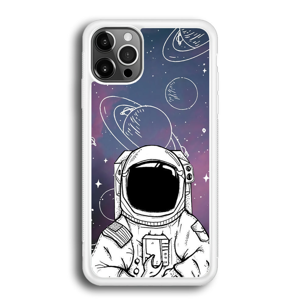 Astronaut White Space iPhone 12 Pro Case