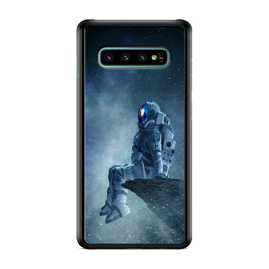 Astronaut Enjoy The Galaxy View Samsung Galaxy S10 Case