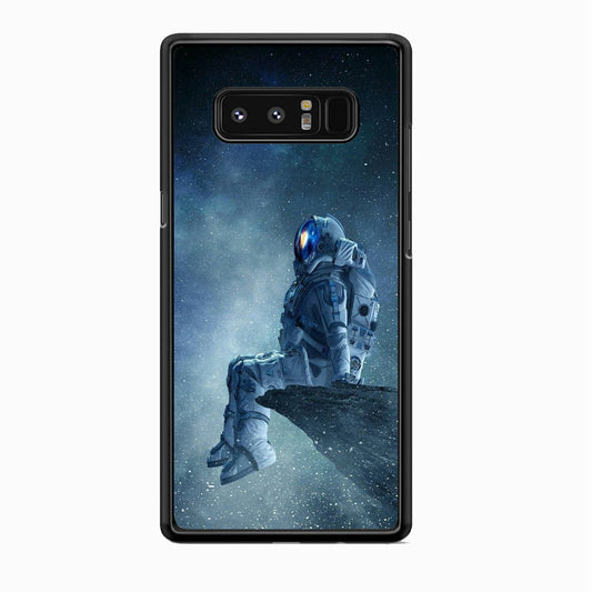 Astronaut Enjoy The Galaxy View Samsung Galaxy Note 8 Case
