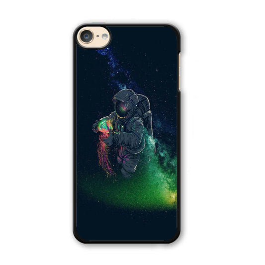 Astronaut Gravity Jellyfish Spark Light iPod Touch 6 Case - Ezzystore