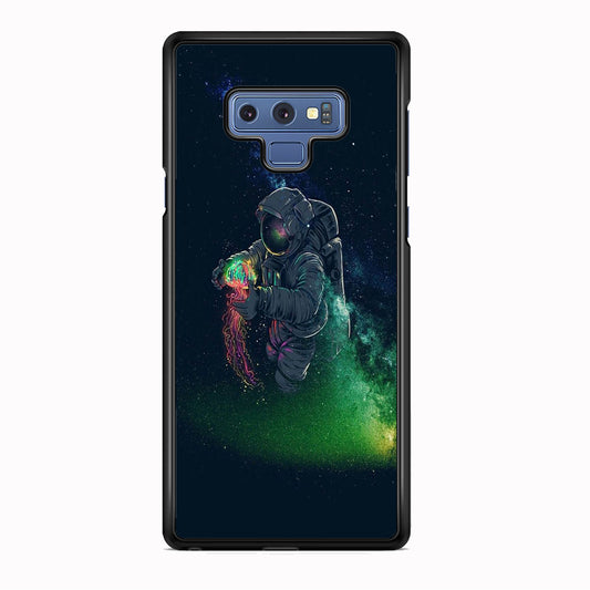 Astronaut Gravity Jellyfish Spark Light Samsung Galaxy Note 9 Case
