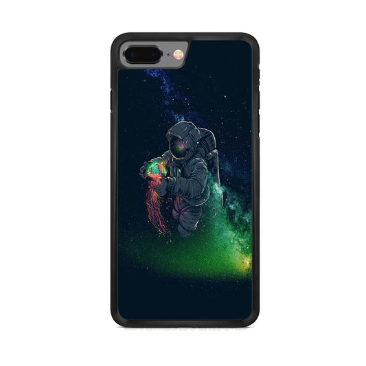 Astronaut Gravity Jellyfish Spark Light iPhone 7 Plus Case