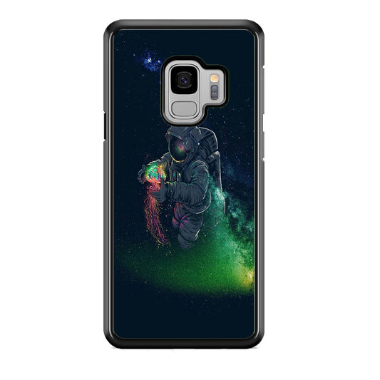 Astronaut Gravity Jellyfish Spark Light Samsung Galaxy S9 Case
