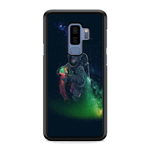 Astronaut Gravity Jellyfish Spark Light Samsung Galaxy S9 Plus Case