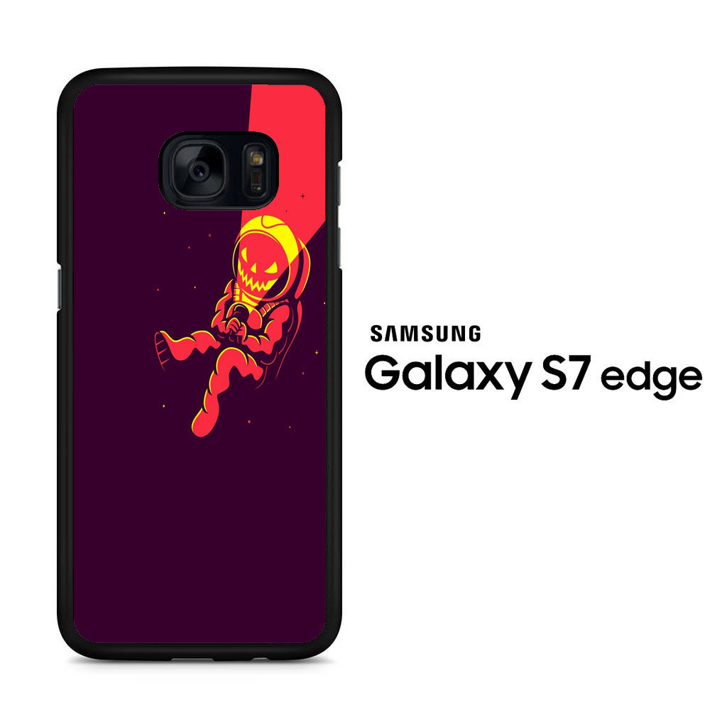 Astronaut Halloween Samsung Galaxy S7 Edge Case