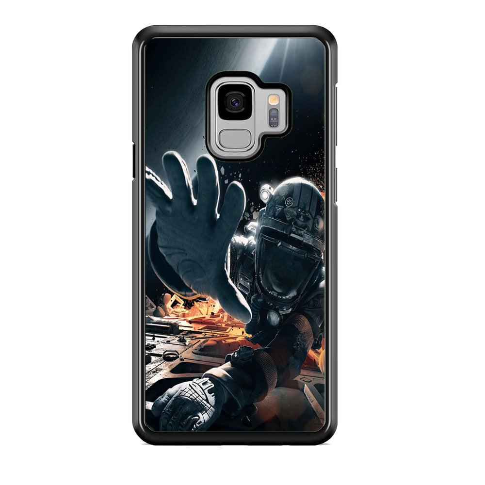 Astronaut Prone From Spacecraft Samsung Galaxy S9 Case