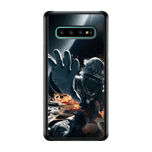 Astronaut Prone From Spacecraft Samsung Galaxy S10 Case