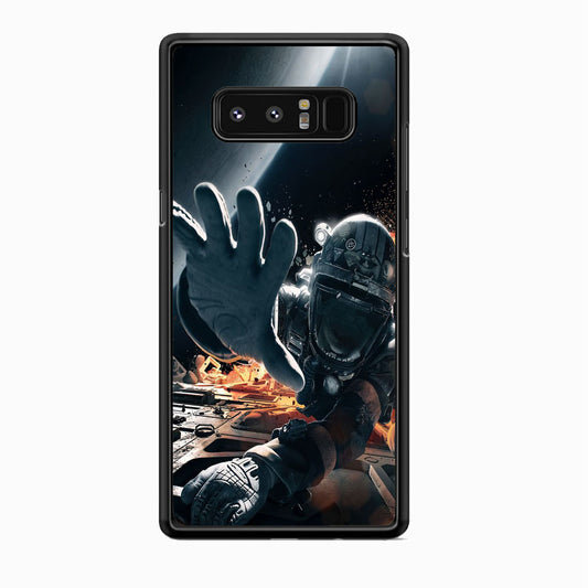 Astronaut Prone From Spacecraft Samsung Galaxy Note 8 Case