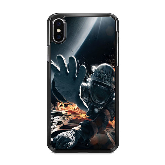 Astronaut Prone From Spacecraft iPhone Xs Max Case