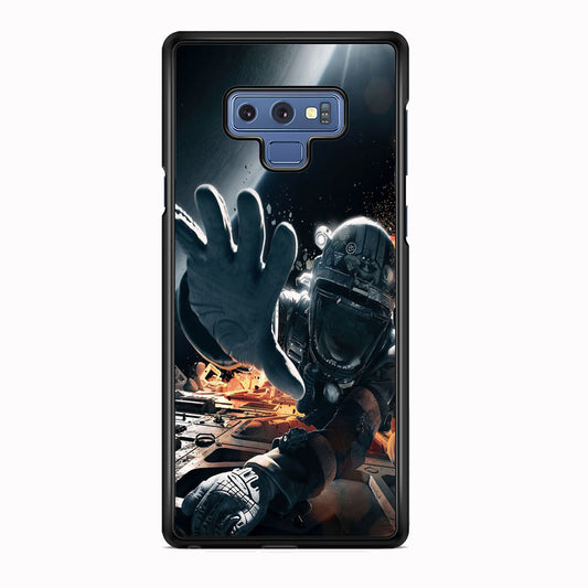 Astronaut Prone From Spacecraft Samsung Galaxy Note 9 Case