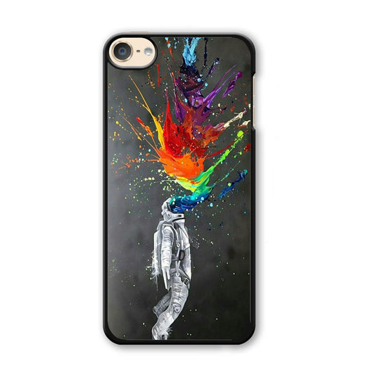 Astronaut Splash Mix Colour Paint iPod Touch 6 Case - Ezzystore
