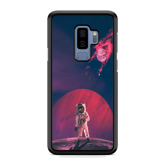Astronaut Sunset From The Galaxy Samsung Galaxy S9 Plus Case