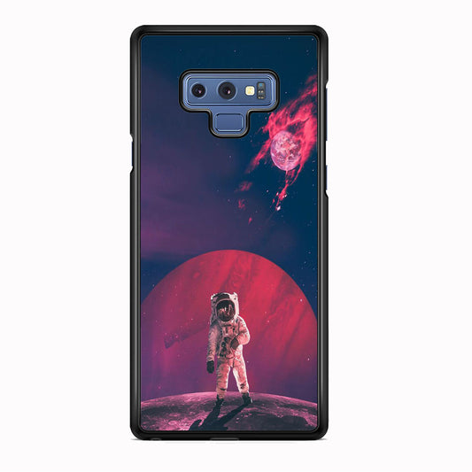Astronaut Sunset From The Galaxy Samsung Galaxy Note 9 Case