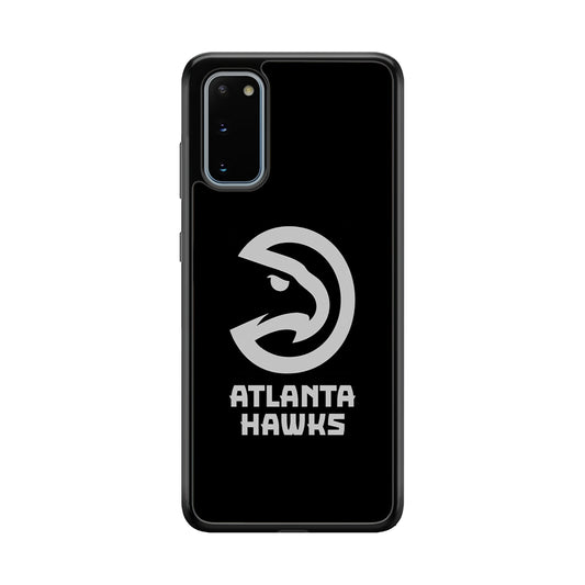 Atlanta Hawks Black Grey Samsung Galaxy S20 Case