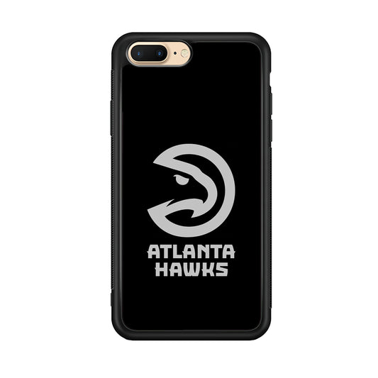 Atlanta Hawks Black Grey iPhone 8 Plus Case