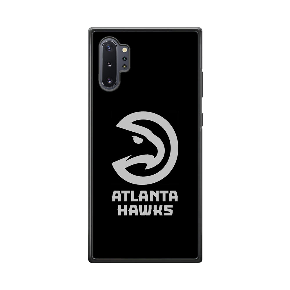 Atlanta Hawks Black Grey Samsung Galaxy Note 10 Plus Case