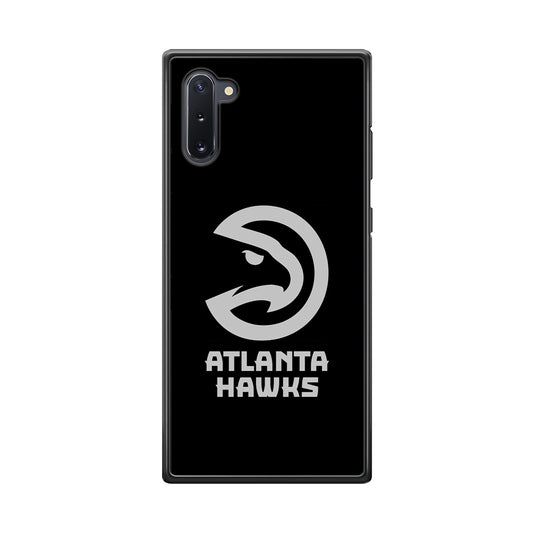 Atlanta Hawks Black Grey Samsung Galaxy Note 10 Case