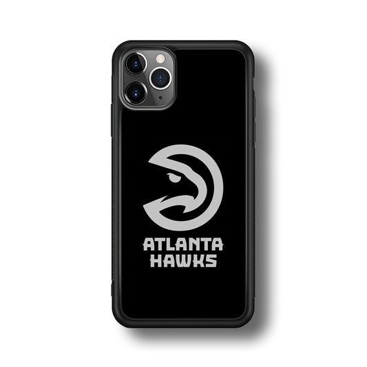 Atlanta Hawks Black Grey iPhone 11 Pro Max Case