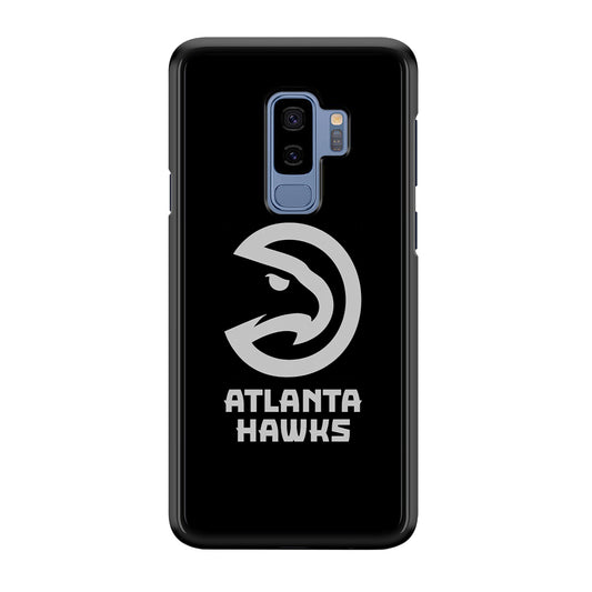 Atlanta Hawks Black Grey Samsung Galaxy S9 Plus Case