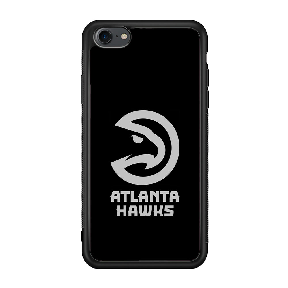 Atlanta Hawks Black Grey iPhone 8 Case