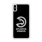 Atlanta Hawks Black Grey iPhone X Case