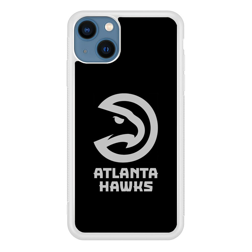 Atlanta Hawks Black Grey iPhone 13 Case