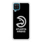 Atlanta Hawks Black Grey Samsung Galaxy A12 Case