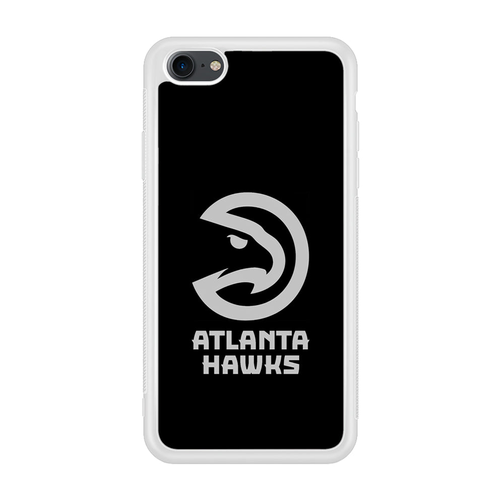 Atlanta Hawks Black Grey iPhone 8 Case