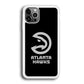 Atlanta Hawks Black Grey iPhone 12 Pro Case
