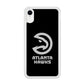 Atlanta Hawks Black Grey iPhone XR Case
