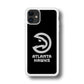 Atlanta Hawks Black Grey iPhone 11 Case