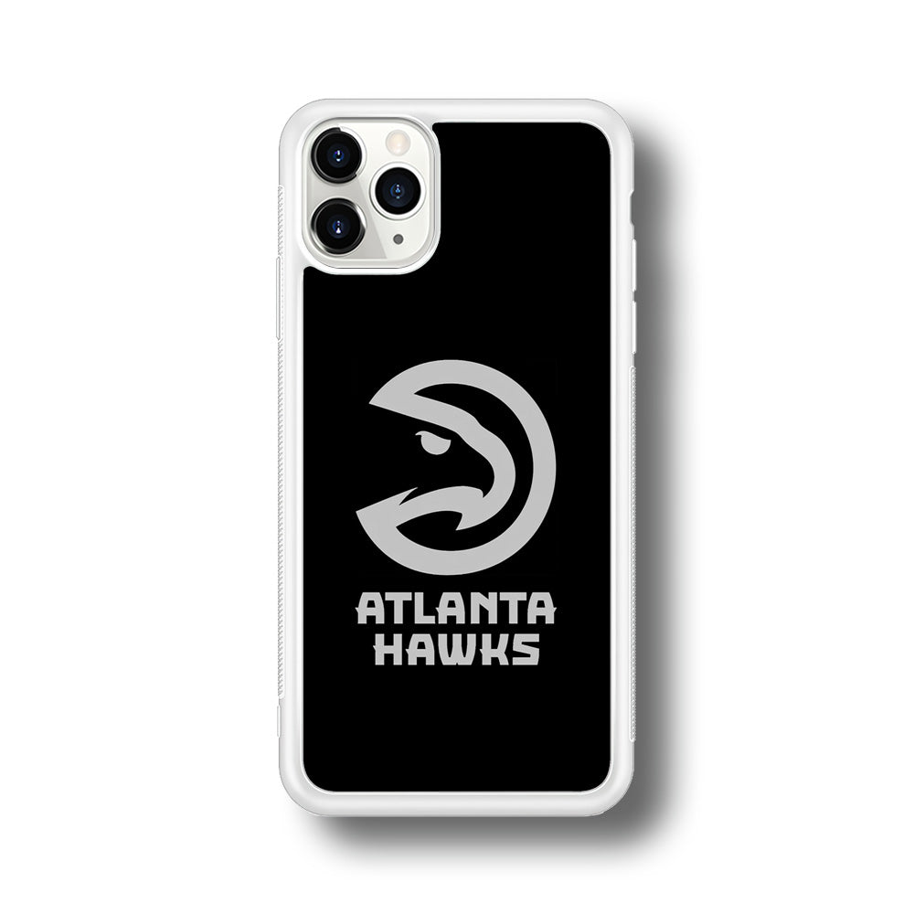 Atlanta Hawks Black Grey iPhone 11 Pro Max Case