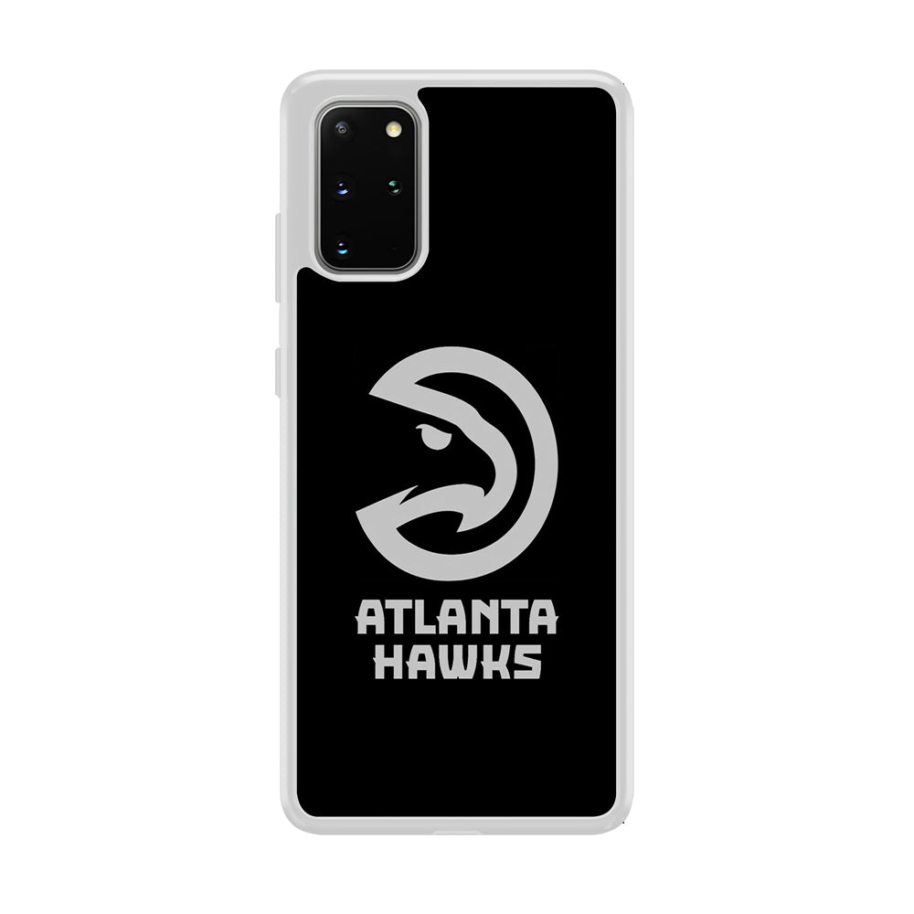 Atlanta Hawks Black Grey Samsung Galaxy S20 Plus Case